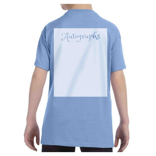 Magic Adventure Autographs Boy's Light Blue T-Shirt - Theme Park Collection