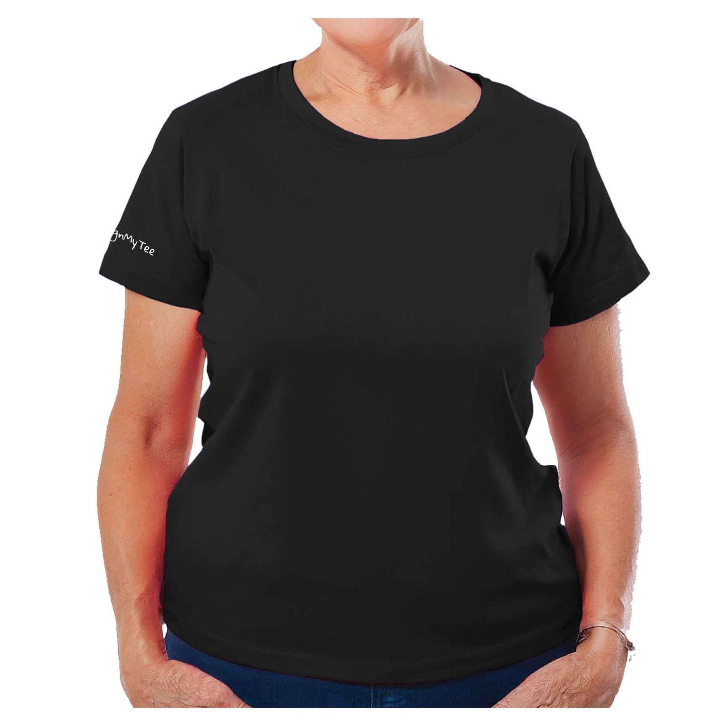 World's Greatest Grandma Autograph Women's Black T-Shirt - Family Collection