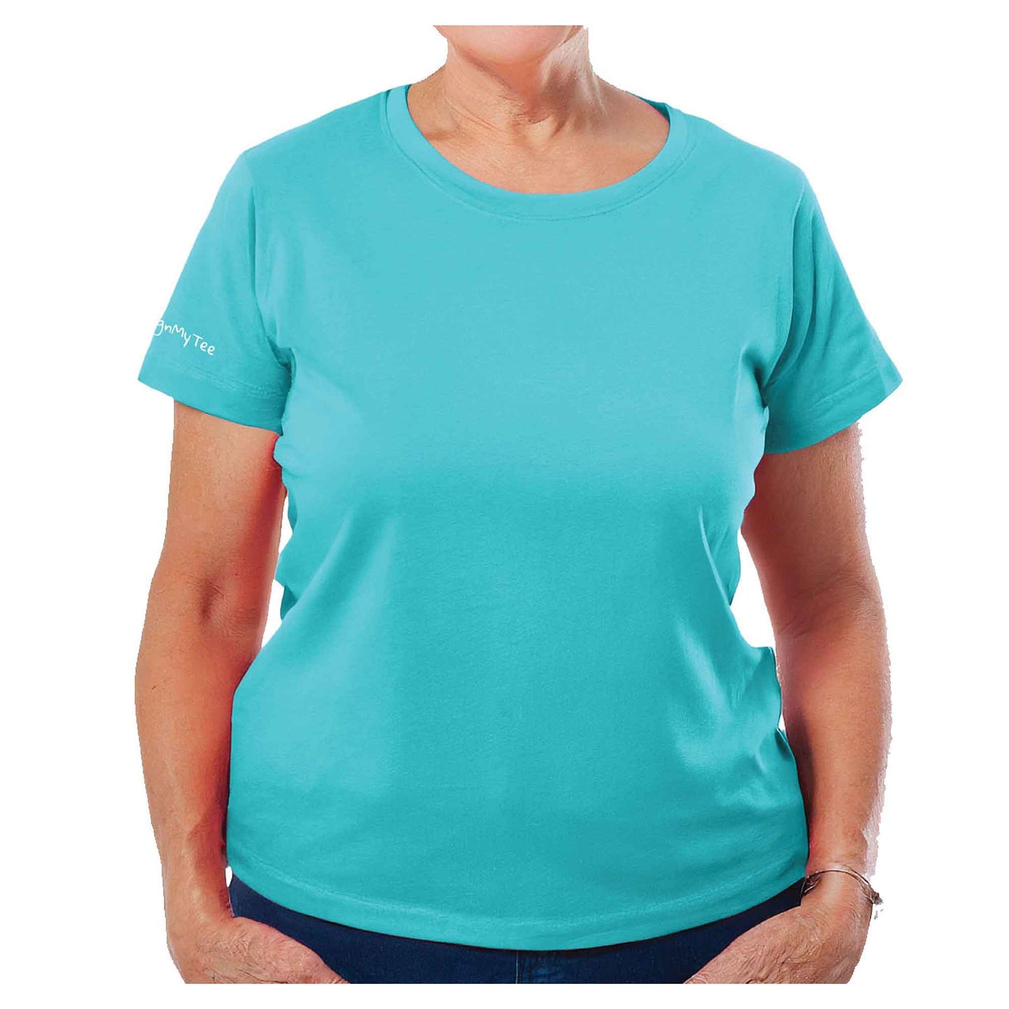 World's Greatest Grandma Autograph Women's Light Blue T-Shirt - Family Collection