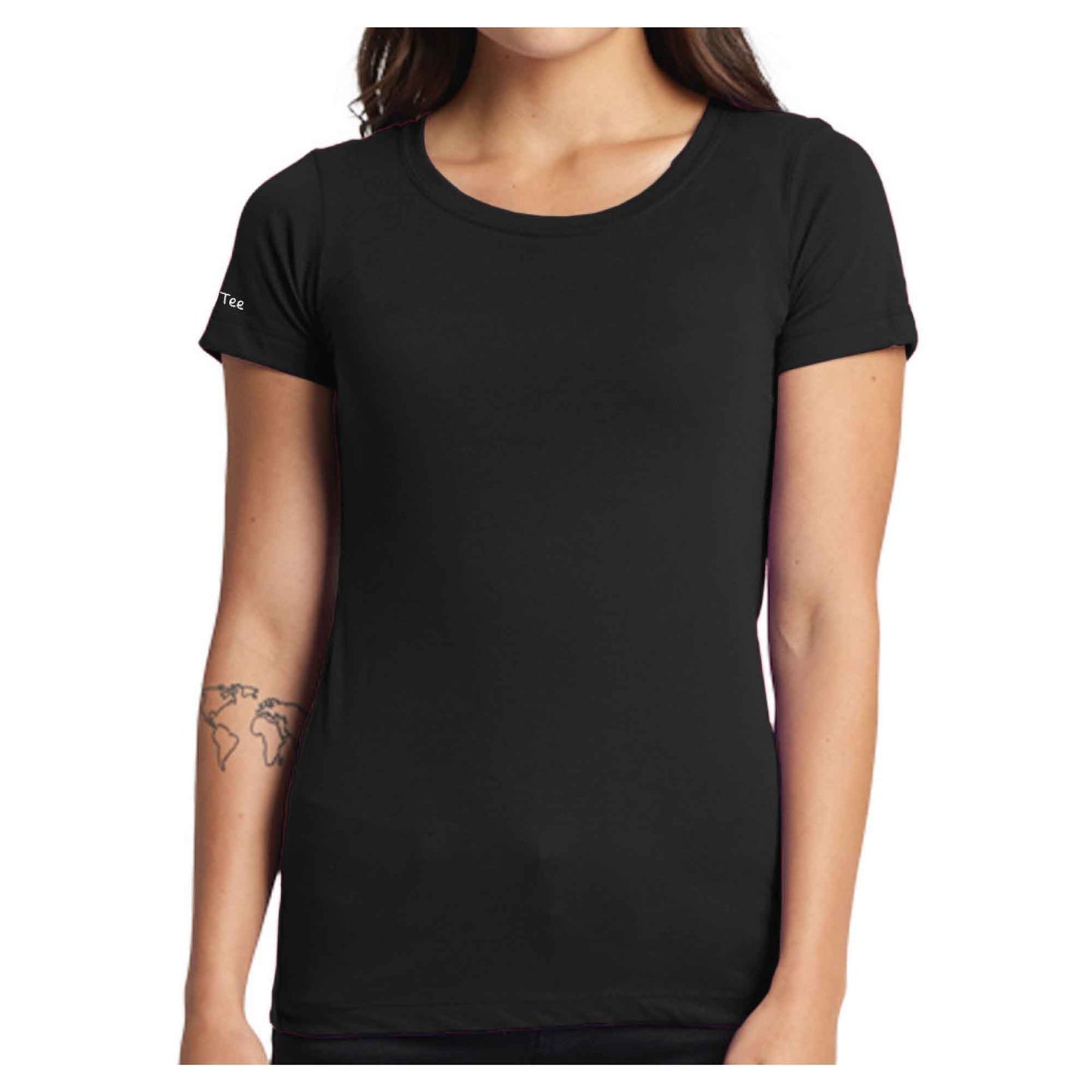 World's Greatest Teacher Autograph Women's Black T-Shirt - School Collection